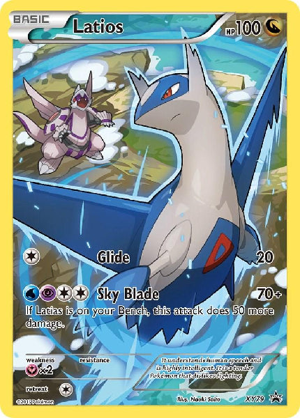 LATIOS XY79 (POKEMON PRROMO BLACK STAR) (usagé)