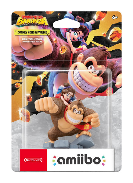AMIIBO DONKEY KONG & PAULINE (DONKEY KONG BANANZA SERIES)