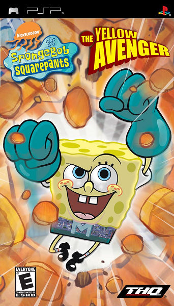 SPONGEBOB SQUAREPANTS THE YELLOW AVENGER (COMPLETE IN BOX) (usagé)