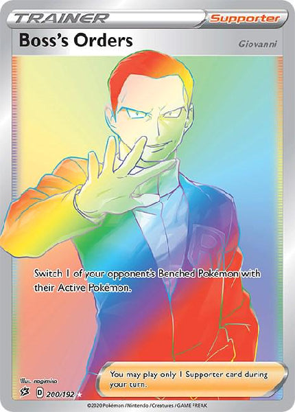 BOSS'S ORDERS 200/192 (POKEMON REBEL CLASH) (usagé)