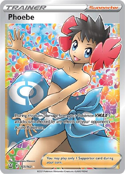 PHOEBE 161/163 (POKEMON BATTLE STYLES)