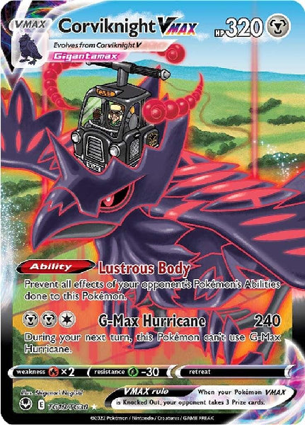 CORVIKNIGHT VMAX TG19/TG30 (POKEMON SILVER TEMPEST)