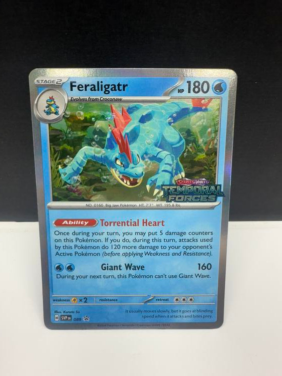 FERALIGATR 089 PROMO (POKEMON BLACK STAR) (usagé)