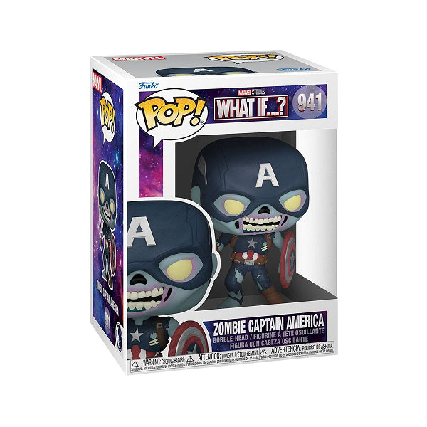 POP WHAT IF...? ZOMBIE CAPTAIN AMERICA 941 (usagé)