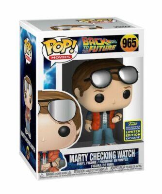POP BACK TO THE FUTURE MARTY CHECKING WATCH 965 (usagé)