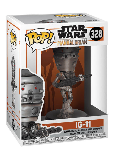 POP STAR WARS THE MANDALORIAN IG-11 - 328 (usagé)