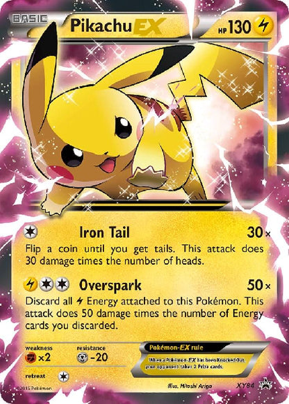 PIKACHU EX XY84 (POKEMON BLACK STAR PROMO)