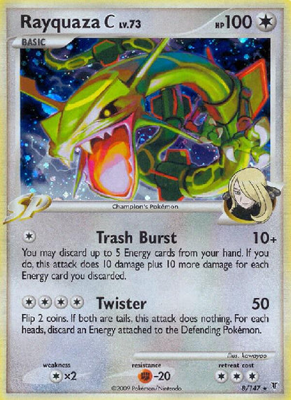 RAYQYAZA C 8/147 (POKEMON SUPREME VICTORS)