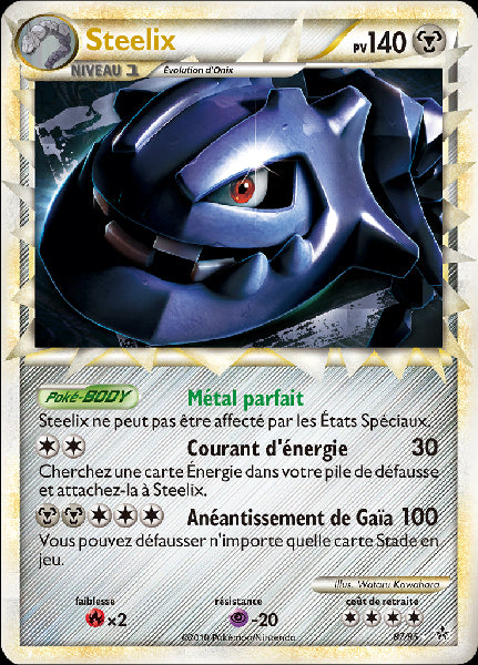 STEELIX FR 87/85 (POKEMON DECHAINEMENT) (usagé)