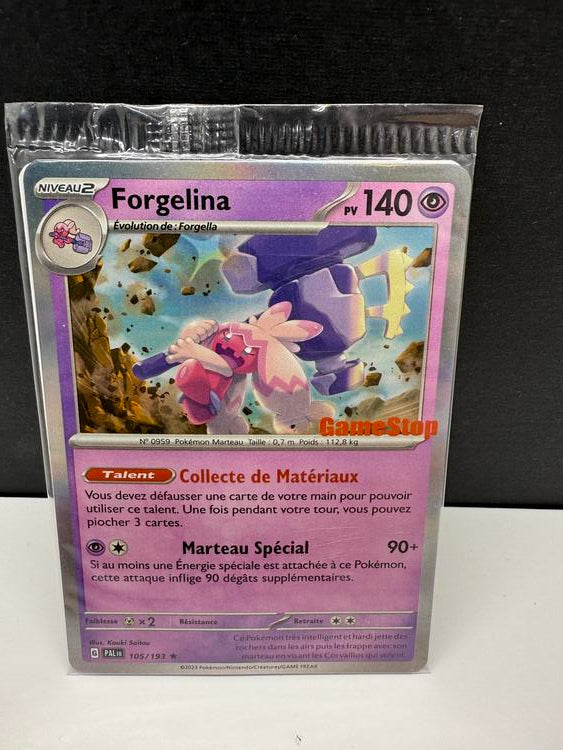 FORGELINA 105/193 [FRANÇAIS] (POKEMON ECARLATE ET VIOLET) (usagé)