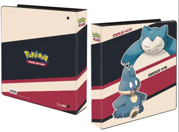 BINDER ALBUM 2" SNORLAX & MUNCHLAX (POKEMON)