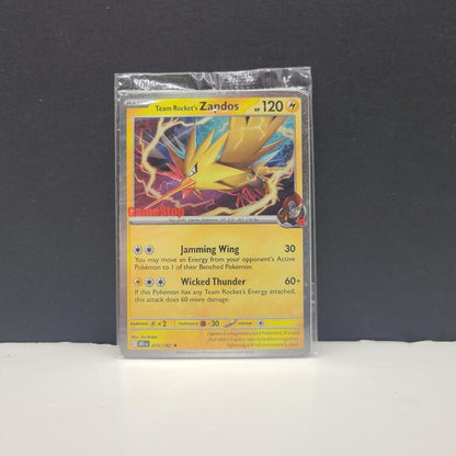 TEAM ROCKET ZAPDOS 070/182 (POKEMON DESTINED RIVALS)