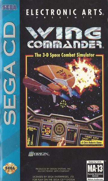 SEGA CD WING COMMANDER (CD ONLY + MANUAL)