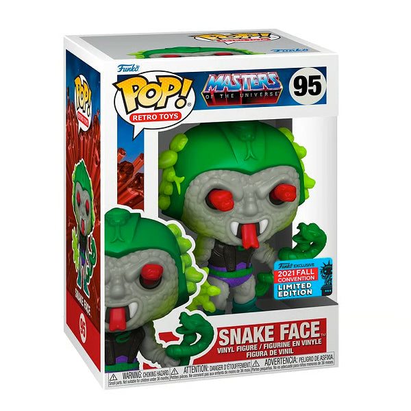 POP MASTERS OF THE UNIVERSE SNAKE FACE 95 (usagé)