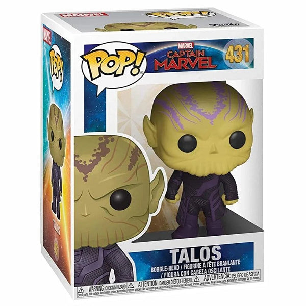 POP CAPTAIN MARVEL TALOS 431