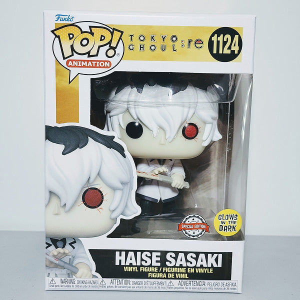 POP TOKYO GHOUL:RE HAISE SASAKI 1124 (GLOWS IN THE DARK) (usagé)