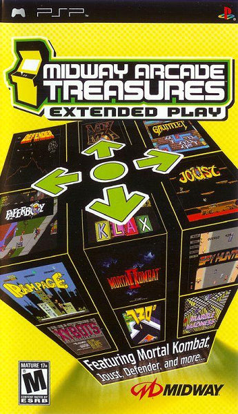 MIDWAY ARCADE TREASURES EXTENDED PLAY (WITH BOX)