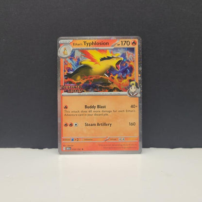ETHAN'S TYPHLOSION 034/182 (POKEMON DESTINED RIVALS) (usagé)