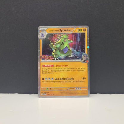 TEAM ROCKET'S TYRANITAR 096/182 (POKEMON DESTINED RIVALS)