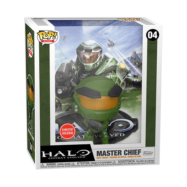 POP HALO COMBAT EVOLVED GAME COVER MASTER CHIEF 04