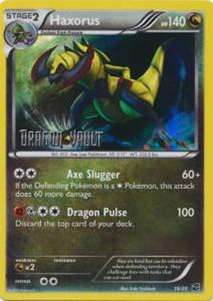 HAXORUS 16/20 (POKEMON DRAGON VAULT) (usagé)