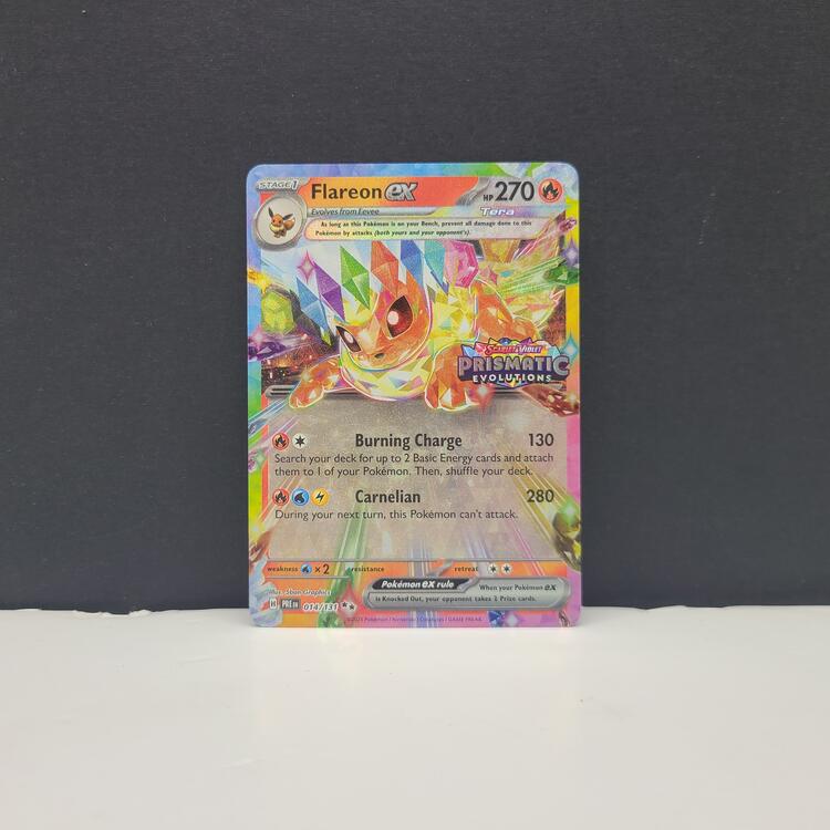FLAREON EX 014/13 (POKEMON PRISMATIC EVOLUTION) (usagé)