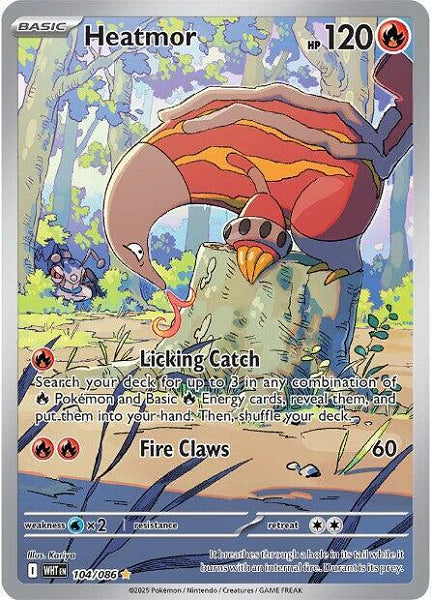 HEATMOR 104/086 (POKEMON WHITE FLARE)