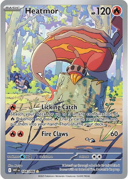 HEATMOR 104/086 (POKEMON WHITE FLARE) (usagé)