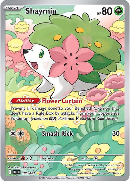 SHAYMIN 185/182 (POKEMON DESTINED RIVALS)