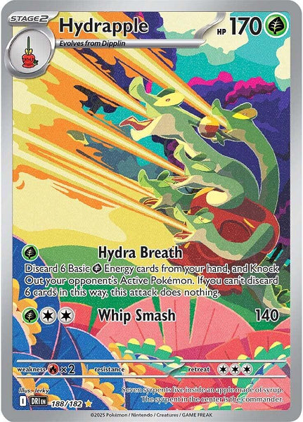 HYDRAPPLE 188/182 (POKEMON DESTINED RIVALS) (usagé)