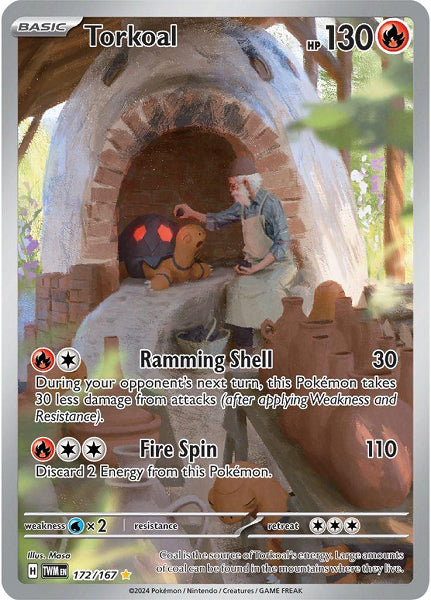TORKOAL 172/167 (POKEMON TWILIGHT MASCARADES)