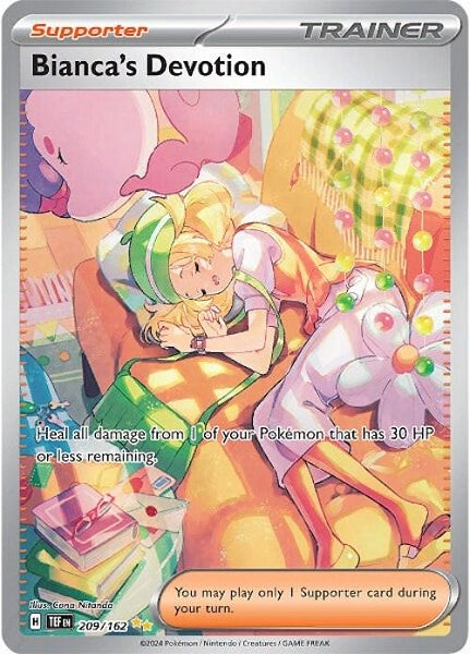 BIANCA'S DEVOTION 209/162 (POKEMON (usagé)