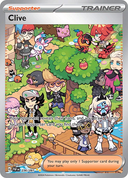 CLIVE 236/091 (POKEMON PALDEAN FATES)