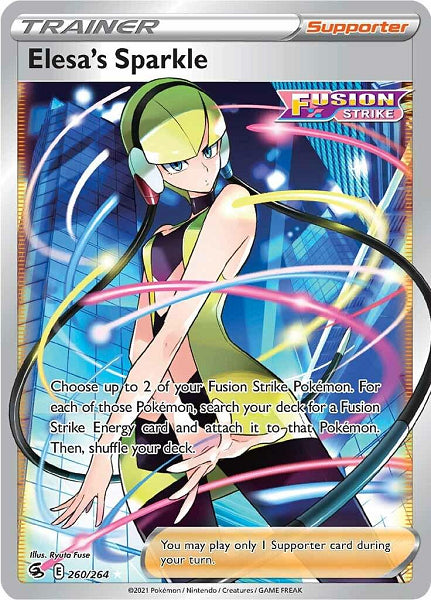 ELESA'S SPARKLE 260/264 (POKEMON FUSION STRIKE) (usagé)