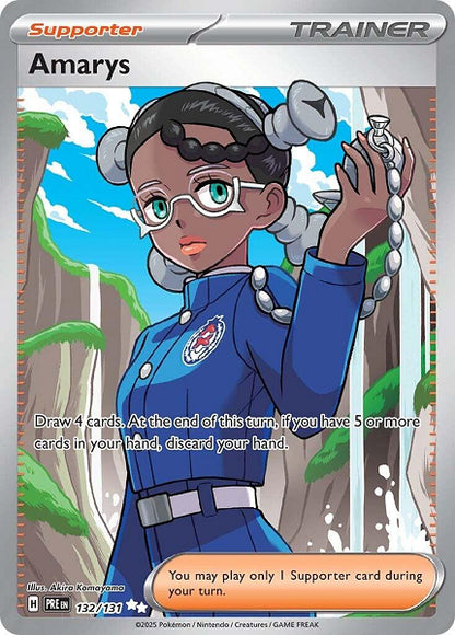 AMARYS 132/131 (POKEMON PRISMATIC EVOLTUTIONS) (usagé)