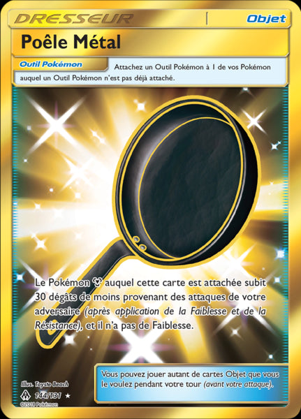 POELE METAL 144/131 (POKEMON LUMIERE INTERDITE) (usagé)