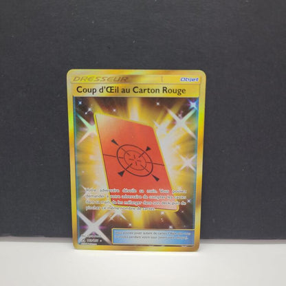 COUP D'OEIL AU CARTON ROUGE 169/156 (POKEMON ALLIANCE INFAILLIBLE)