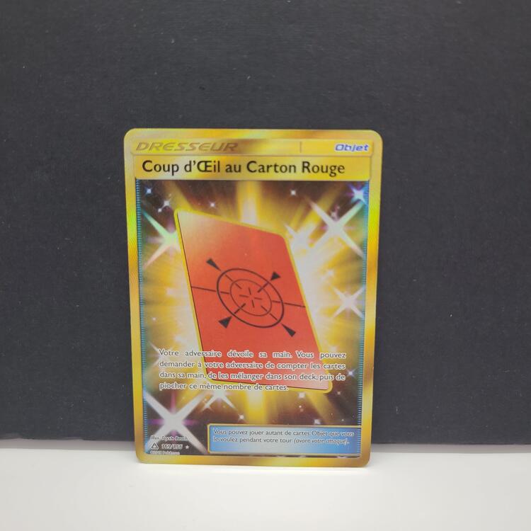 COUP D'OEIL AU CARTON ROUGE 169/156 (POKEMON ALLIANCE INFAILLIBLE) (usagé)