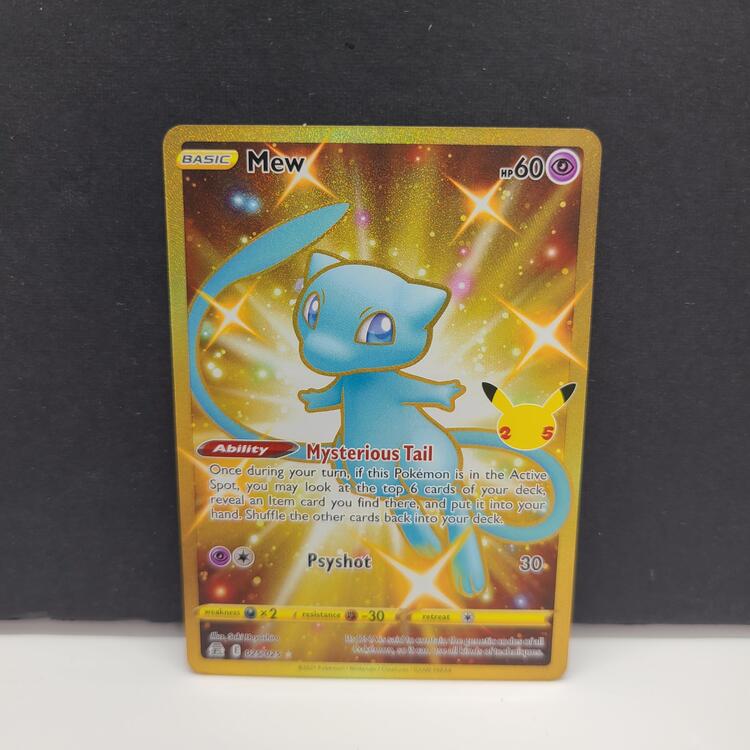 MEW 025/025 (POKEMON CELEBRATION) (usagé)