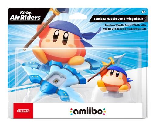 AMIIBO BANDANA WADDLE DEE & WINGED STAR (KIRBY AIR RIDERS SERIES) (usagé)