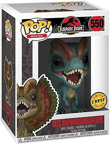 POP JURASSIC PARK 550 - DILOPHOSAURUS (CHASE) (usagé)