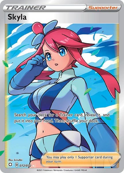 SKYLA 072/072 (POKEMON SHINING FATES)