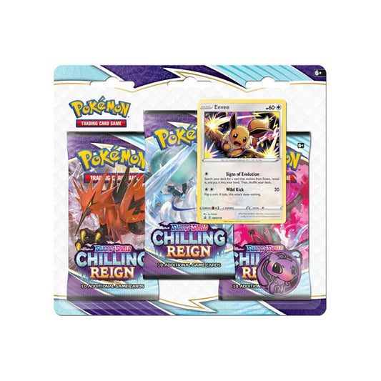 CHILLING REIGN 3-PACK BLISTER (POKEMON) (usagé)