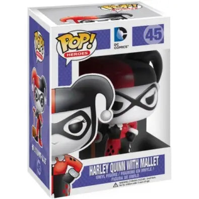 POP DC COMICS 45 - HARLEY QUINN W/MALLET (usagé)