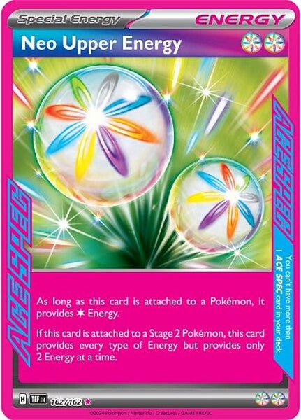 NEO UPPER ENERGY 162/162 (POKEMON TEMPORAL FORCES)