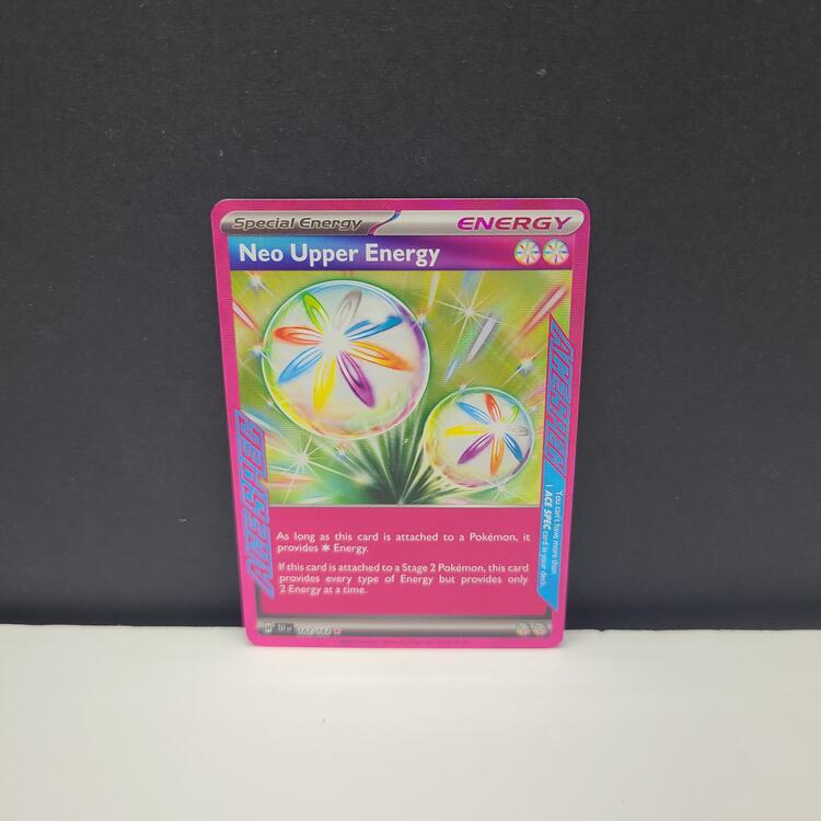 NEO UPPER ENERGY 162/162 (POKEMON TEMPORAL FORCES)