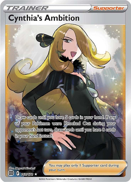 CYNTHIA'S AMBITION 169/172 (POKEMON