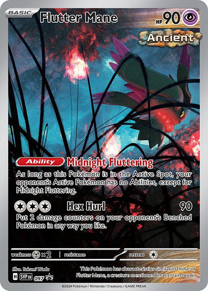 FLUTTER MANE [SEALED] 097 PROMO (POKEMON TEMPORAL FORCES) (usagé)