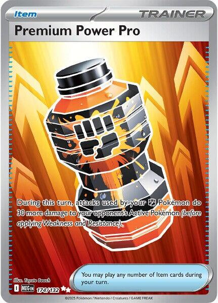 PREMIUM POWER PRO 174/132 (POKEMON MEGA EVOLUTIONS) (usagé)