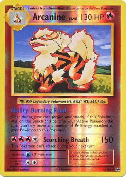 ARCANINE 18/108 (POKEMON EVOLUTION)